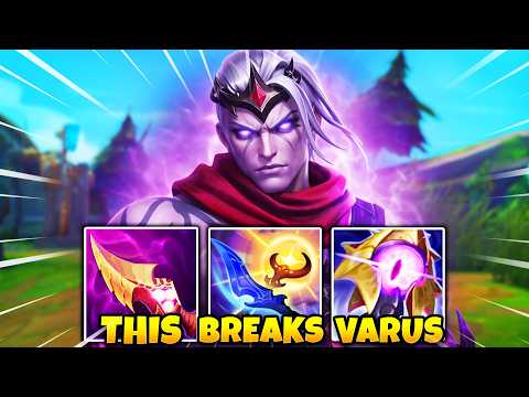 Why Varus top lane is taking over the meta... (NEW BROKEN AP BUILD)