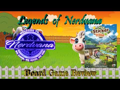 Cozy Stickerville - Legends of Nerdvana Review
