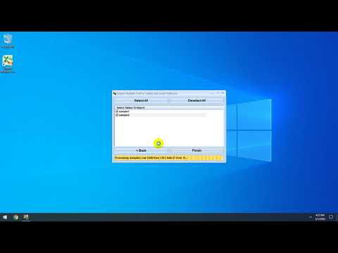 Import Multiple FoxPro Tables Into Excel Software
