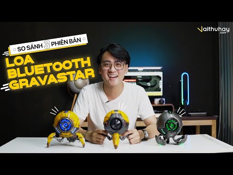 Loa Bluetooth Gravastar Mars Pro - Chất âm thời thượng thiết kế Cyberpunk