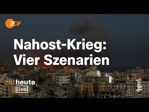 Israel gegen Hamas: Welche Zukunft hat Gaza? | Nahost-Expertin bei ZDFheute live