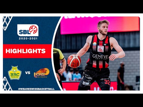 SBL 20/21 Highlights - BBC Monthey-Chablais vs Lions de Genève