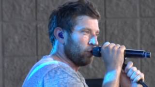 Brett Eldredge, "Wanna Be That Song", Klipsch Music Center, Indianapolis, 6/4/16