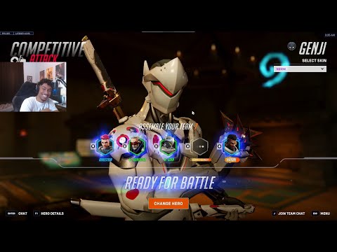 Sugarfree Insane Genji Season 17 Gameplay Overwatch 2