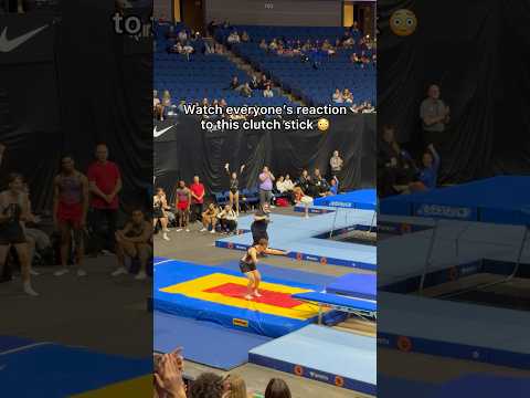 Whose reaction did I miss?👀 #gymnastics #flips #fails #trampoline #olympics #sports #acrobatics