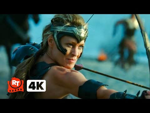 Wonder Woman (2017) 4K - War Comes to Themyscira Scene | Movieclips