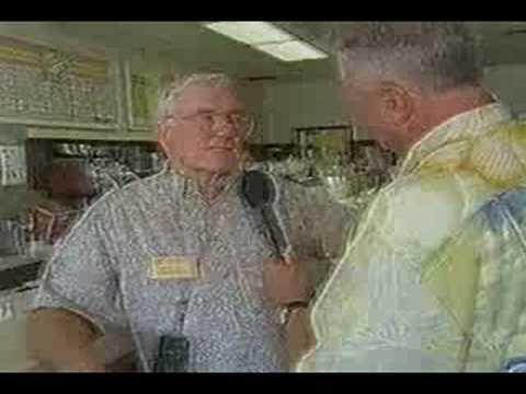 Tom Shea With Huell Howser at Fosselman's in Alhambra
