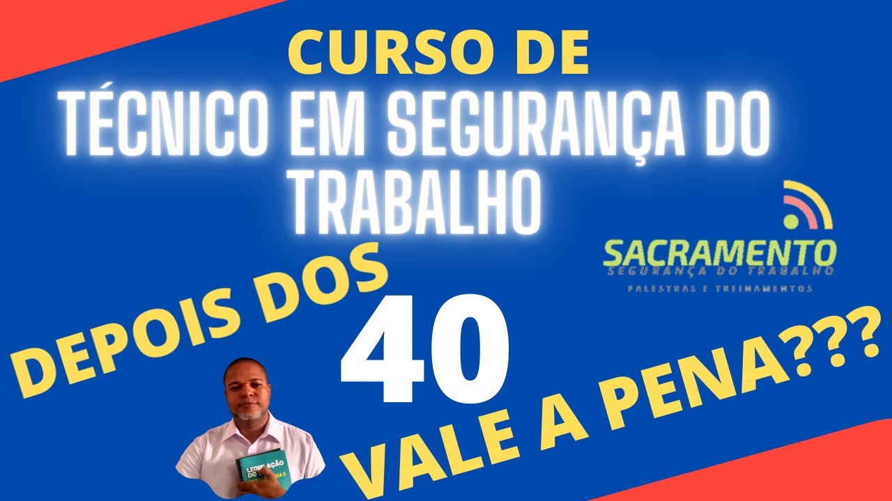 Como é o mercado para técnicos em segurança do trabalho depois dos 40