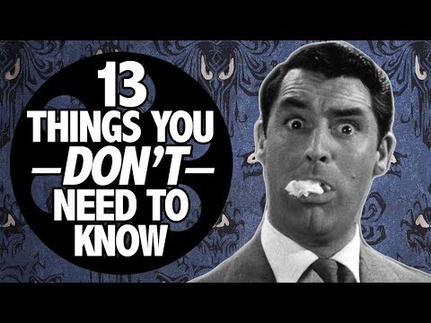 Arsenic And Old Lace: 13 Things You Don't Need to Know