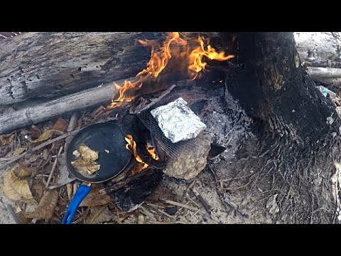 COOKING on the BEACH - Camp Fire Style Catch & Cook - Inshore Fishing in Trinidad