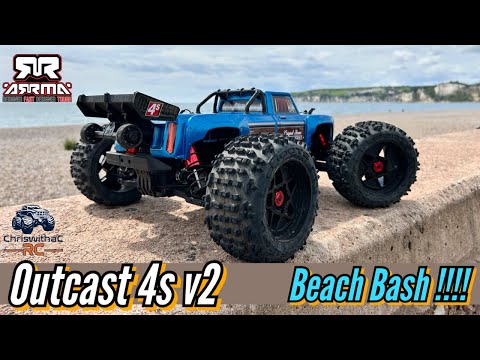 Arrma Outcast 4s V2 Hits the Beach for a Bash !