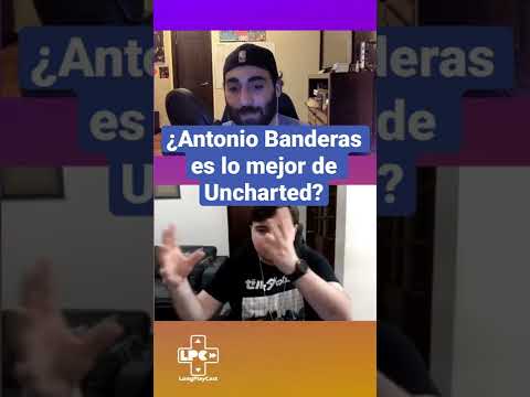 #antoniobanderas es lo mejor de #uncharted o no? #tomholland #sony #peliculas #podcast #shorts