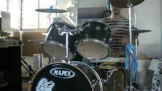 Say something, say anything (Blood Red Shoes drum cover)