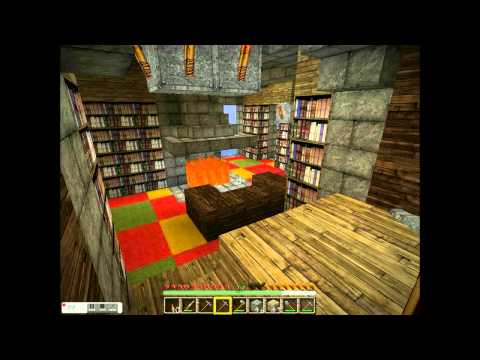 Minecraft-Bergfestung-Wohnturm (Part 2)
