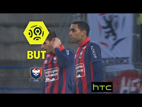 But Maxwel CORNET (8' csc) / SM Caen - Olympique Lyonnais (3-2) -  / 2016-17