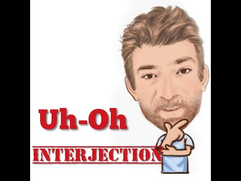 English Tutor Nick P Interjections (147) Uh-oh  and Uh-oh Spaghetti-O