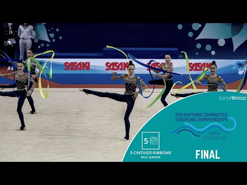 Junior Teams (Final 5 cintas / 5 ribbons) - European Championship Varna 2021