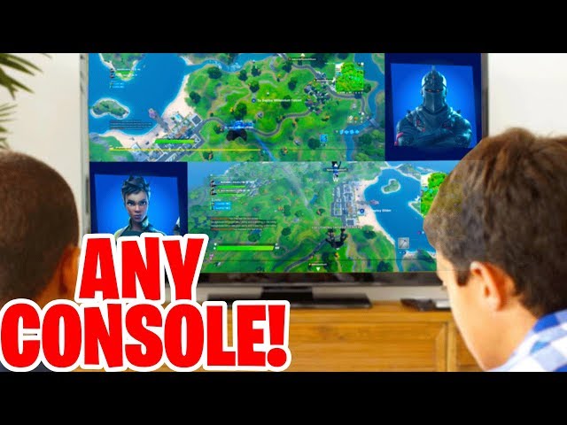 how to split screen on fortnite how to split screen on fortnite