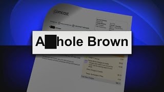 Comcast customer’s name changed to profanity on bill