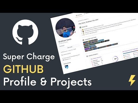 Super Charge Your GitHub Profile and Projects! ⚡