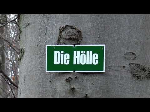 Wandern im Eichsfeld ab der Straße nach Holungen zur Wüstung Wildungen und zurück