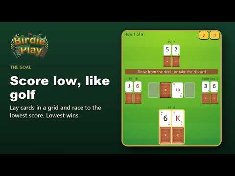 Golf Card Game - Birdie video thumbnail