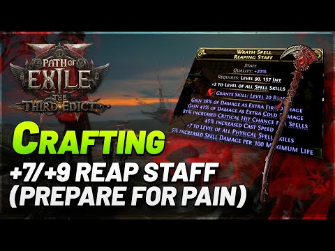 PoE2 0.3 - Crafting an +7 Reap Staff | Endgame Crafting Guide