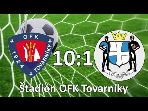 OFK Tovarníky 10:1 OFK Kovarce 4. liga 2. kolo 10.8.2019