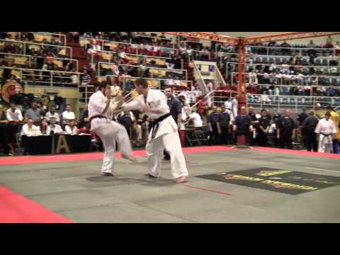 European Championship Shinkyokushin 2012 -  George Gulisashvili - Jimmie Collin