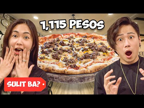 P100 vs P1,115 Pizza