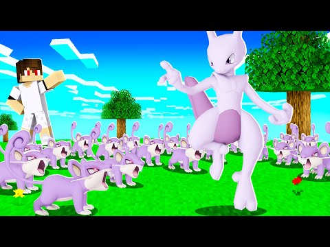 TIME DE RATTATA DERROTA TODOS OS LENDÁRIOS! - 100 DIAS NO PIXELMON