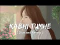 Kabhi Tumhe [Slow+Reverb]- Lyrics | Shershaah | Hindi - (Slow and Reverb) | LyricalAudio | Textaudio