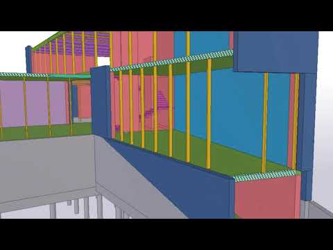 Two-story house built in Gvazdikai, st. Vilnius - Tekla Finland and Baltics BIM Awards 2020