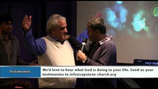 Man Healed..No more crutches