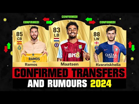 FIFA 25 | NEW CONFIRMED TRANSFERS & RUMOURS! 🤪🔥 ft. Maatsen, Sergio Ramos, Kvaratskhelia... etc