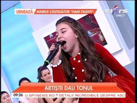 Giada si Dance World la Star Matinal pe Antena Stars - Happy Christmas  coregraf Alina Cimpoieru