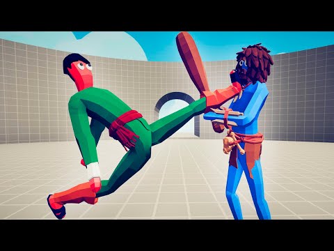 ROCK LEE 1 vs 1 UNITS NARUTO | TABS Totally Accurate Battle Simulator