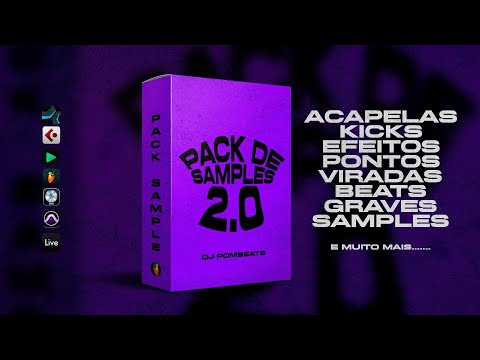 PACK DE SAMPLES MANDELÃO 002 • FL STUDIO • FL STUDIO MOBILE • ACID PRO • ABLETON LIVE