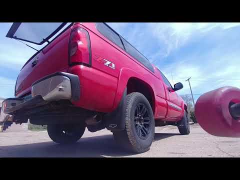 Flowmaster Super 50 on a 2006 Silverado with stock 5.3.