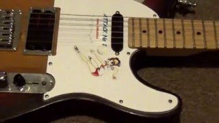 My Radiohead Fender Telecaster Jonny Greenwood Attack No1 guitar