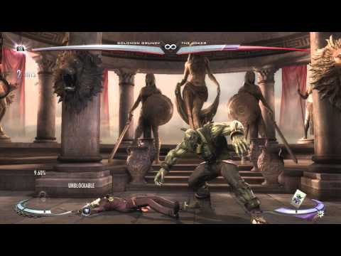 Grundy 57% reset combo 1 bar anti air