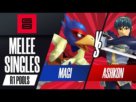 BC Magi vs. Ashkon - Melee Singles R1 Pools - Genesis 8