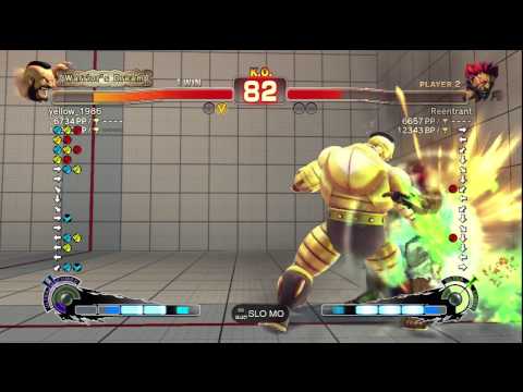 yellow_1986 [Zangief] vs. -6 [Akuma] | PS3 SSF4 Classic Match