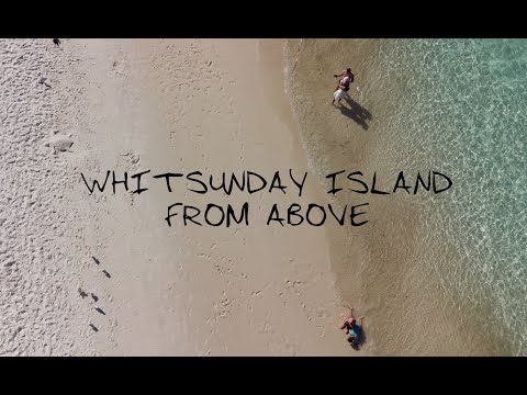 Whitsunday Island from above
