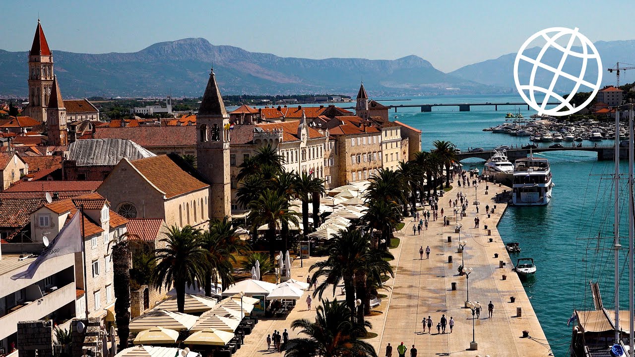 Historic City of Trogir, Croatia in 4K