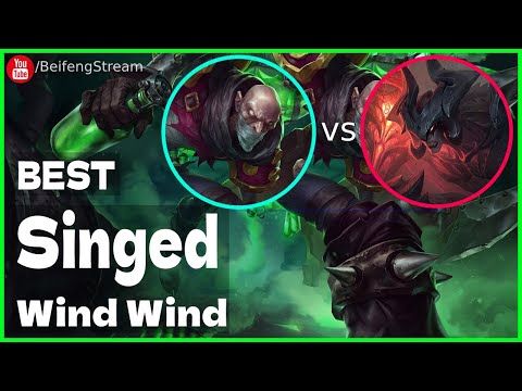 🛑 Wind Wind Singed vs Aatrox - Wind Wind (小风风c) Singed Guide
