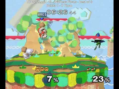 TODOSMASH 48 - Thom (Falco) vs Noxxa (Ice Climbers) - Winners Finals