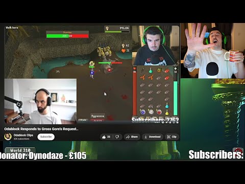 Gross Gore's Full Rant & Reaction To His Odablock Clip