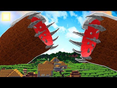 BeckBroJack - SPAWNING THE UNKILLABLE MINECRAFT BOSS INSIDE THE GIANT SANDWORM!!
