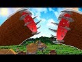 SPAWNING THE UNKILLABLE MINECRAFT BOSS INSIDE THE GIANT SANDWORM!!